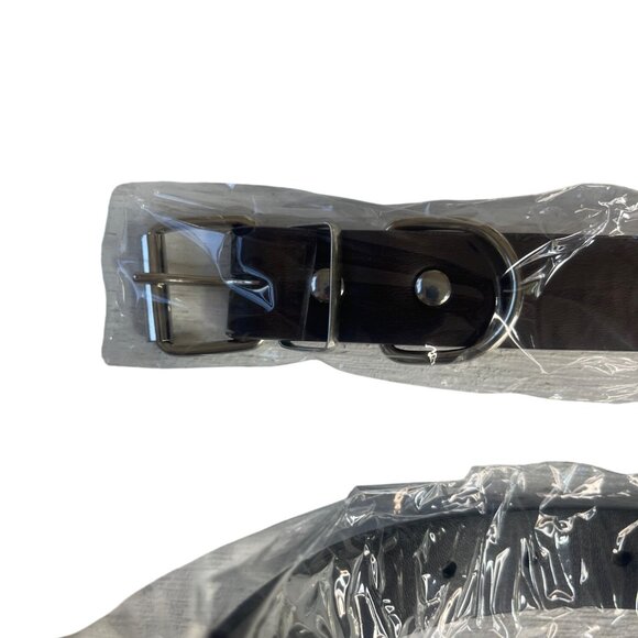 AZXL Airtag Dog Collar Holder Set Brown Black 2 Pack Adjustable Size Includes To - Picture 7 of 9